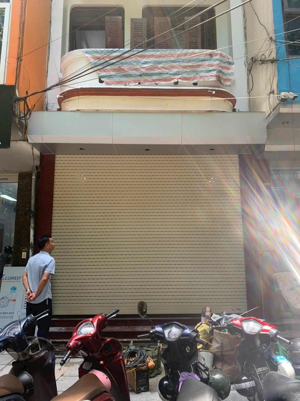 Lắp đặt cửa cuốn Austdoor tại ngõ 265 đường Ngọc Hồi, Văn Điển, Thanh trì , Hà Nội