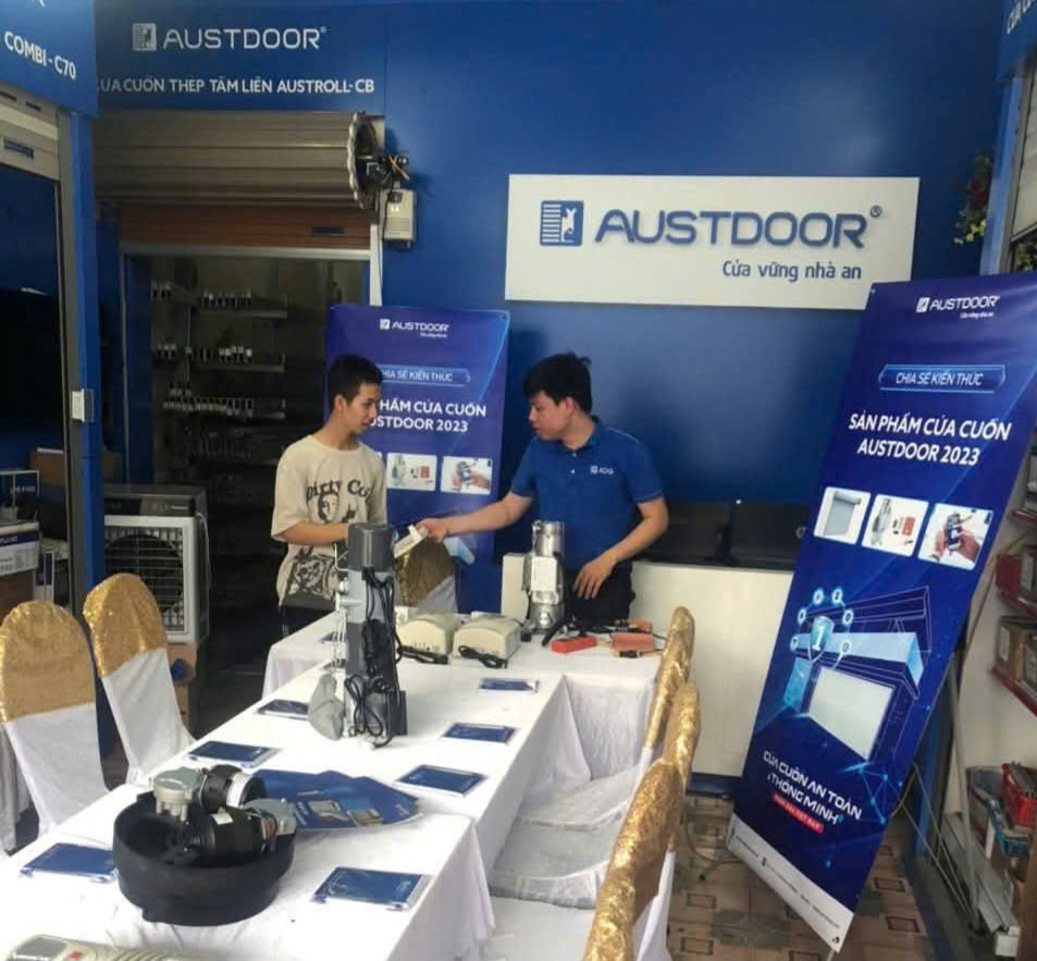 Đào tạo về sửa cửa cuốn Austdoor