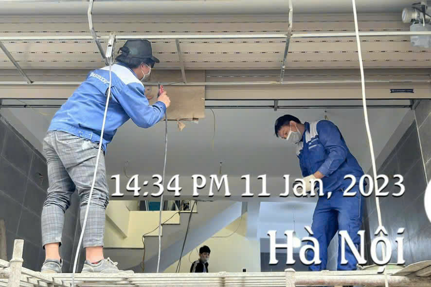 Sửa cửa cuốn tại Liễu Giai Ba Đình Hà Nội