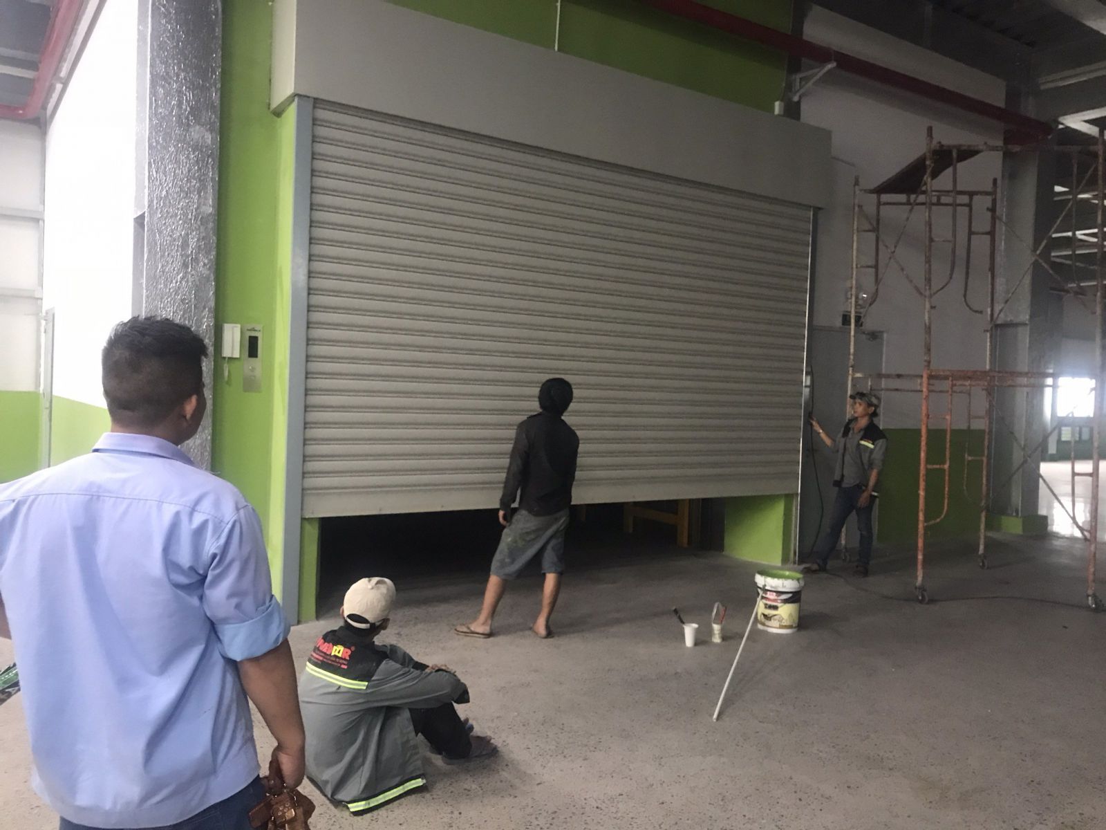 Sửa chữa cửa cuốn chống cháy thái bình
