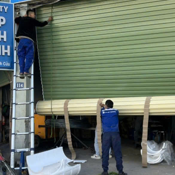 Sửa cửa cuốn tại Nguyễn Hữu Thọ Hoàng Mai